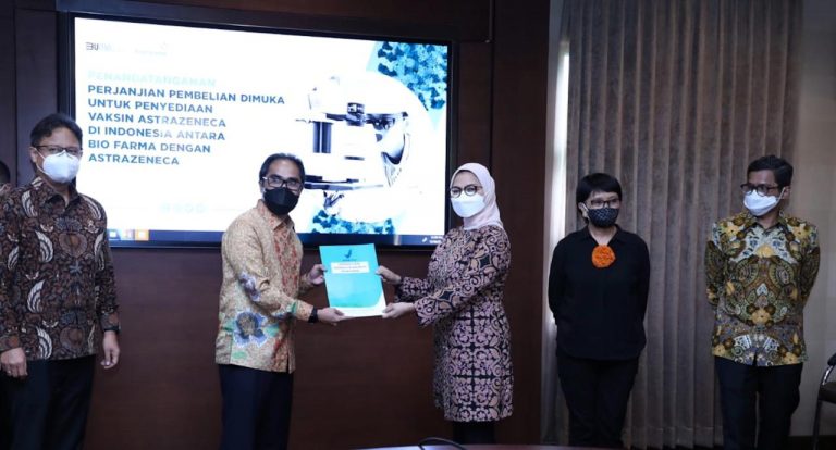 Holding BUMN Farmasi Tandatangani Kerjasama dengan Novavax dan AstraZeneca, Amankan Pasokan Vaksin COVID-19 untuk Indonesia