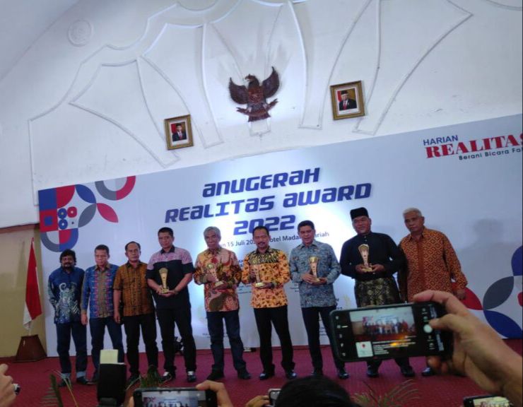 Tokoh Sumut dan Aceh Raih Anugerah Realitas Award 2022